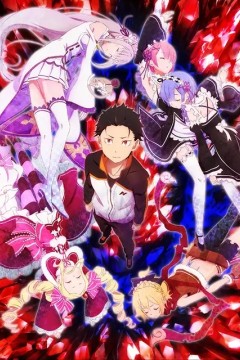 Постер «Re:Zero. Жизнь с нуля в альтернативном мире»